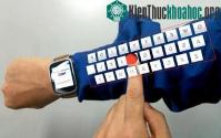 Ảnh Biến cánh tay thành bàn phím ảo