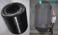 Ảnh Bể nhiên liệu siêu nhẹ chứa được khoảng 150kg hydro