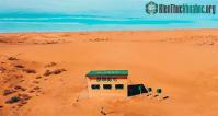 Ảnh Nằm sâu trong sa mạc Tengger có một bưu điện cô độc nhất thế giới