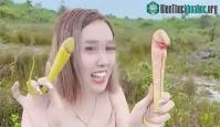 Ảnh Cây hình "của quý" tại Campuchia nguy cơ tuyệt chủng vì bị... phụ nữ hái