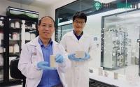 Ảnh Các nhà khoa học Singapore đã phát triển loại xi măng làm từ bùn và nước tiểu