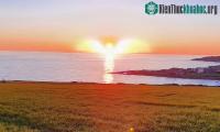 Ảnh Thiên thần tung cánh trên biển giữa hoàng hôn gây xôn xao