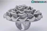 Ảnh Chiếc nhẫn đính tới 24.679 viên kim cương lập kỷ lục thế giới