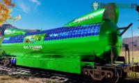 Ảnh Đoàn tàu có thể hút được 6.000 tấn CO2 mỗi năm
