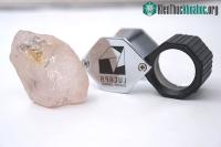Ảnh Tìm thấy viên kim cương hồng siêu quý hiếm ở Angola