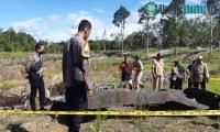 Ảnh Phát hiện mảnh vỡ tên lửa Trung Quốc rơi xuống Indonesia và Malaysia
