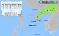 Ảnh Áp thấp nhiệt đới sẽ mạnh lên thành bão, gây mưa lớn khu vực miền Bắc