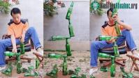 Ảnh Người đàn ông có khả năng đặc biệt, cân bằng đồ vật bất chấp định luật vật lý
