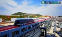 Ảnh Hệ thống đưa điện từ nhanh nhất thế giới của Trung Quốc