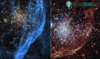 Ảnh NASA có chia sẻ về hình ảnh ngoạn mục về cụm sao cầu 100 triệu năm tuổi