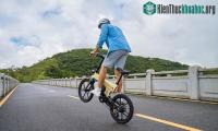 Ảnh Xe đạp điện gấp gọn có thể chạy được 120km sau một lần sạc