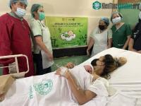 Ảnh Bé gái Philippines là công dân thứ 8 tỷ của thế giới