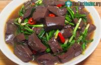 Ảnh Tiết lợn bổ dưỡng giúp trẻ lâu, giảm béo, chống cả ung thư nhưng lại "đại kỵ" với những người sau