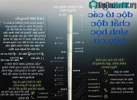 Ảnh Thang đo các chất độc sinh học thường gặp trong tự nhiên, độc nhất là vi khuẩn