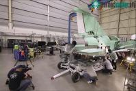 Ảnh Máy bay tốc độ siêu thanh 1.500km/h của NASA lắp đặt cụm đuôi