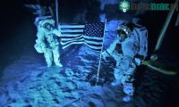 Ảnh NASA "xây" Mặt trăng phía trong bể bơi khổng lồ