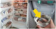 Ảnh Mẹo để tiết kiệm điện không ngờ: Đặt bát nước vào tủ lạnh!