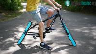 Ảnh Xe đạp có bánh thì quá bình thường, hiện nay chúng ta có cả xe đạp không bánh