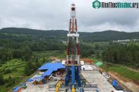 Ảnh Khoan giếng sâu khoảng 10.000m để thăm dò khí tự nhiên