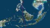 Ảnh Giải mã rào cản vô hình tồn tại hàng triệu năm vắt qua lãnh thổ Indonesia