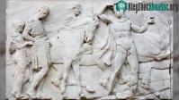 Ảnh Phát hiện ra màu sắc ẩn giấu và hoa văn phức tạp trên đá cẩm thạch Parthenon với 2.500 năm tuổi