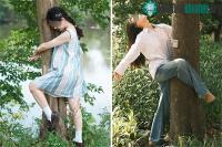 Ảnh Thực hư trào lưu ôm cây để giảm bớt căng thẳng của giới trẻ Trung Quốc