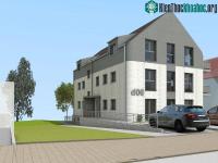 Ảnh Dự án chung cư thấp tầng in 3D với giá rẻ