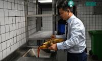 Ảnh Công ty Trung Quốc đã tận dụng dầu lẩu làm nhiên liệu