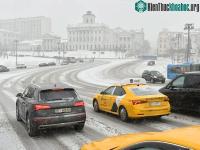 Ảnh Moskva hứng chịu phải "bão tuyết đen" hiếm gặp