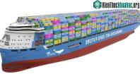 Ảnh Siêu tàu container được chạy bằng lò phản ứng muối nóng chảy