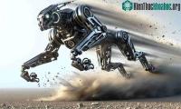 Ảnh Chó robot của Hàn Quốc lập kỷ lục chạy nhanh nhất thế giới
