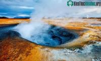 Ảnh Dự án khoan đường hầm đến lò magma núi lửa