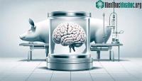 Ảnh Nhà khoa học thành công nuôi sống não lợn trong suốt 5 giờ bên ngoài cơ thể