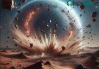 Ảnh Tàu vũ trụ Dart của NASA đã gián tiếp bắn phá hành tinh láng giềng?