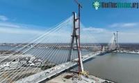 Ảnh Cầu treo dài nhất Bắc Mỹ dự kiến thông xe vào năm 2025