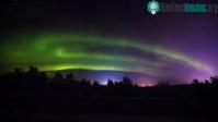 Ảnh Lần đầu tiên cực quang xuất hiện tại Moscow và St. Petersburg