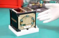 Ảnh Nhật Bản trình làng vệ tinh bằng gỗ đầu tiên thế giới