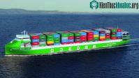 Ảnh Trung Quốc khởi công đóng tàu container điện lớn nhất thế giới