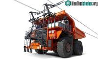 Ảnh Xe ben điện có thể vừa chạy và sạc
