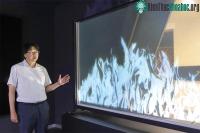 Ảnh Chuẩn bị ra mắt tivi có màn hình trong suốt 100 inch, mỏng như sợi tóc