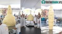 Ảnh Mexico thiết lập kỷ lục với viên phô mai sợi lớn nhất thế giới