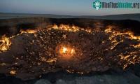 Ảnh Vì sao không thể lấp "Cổng địa ngục" cháy 50 năm ở Turkmenistan?