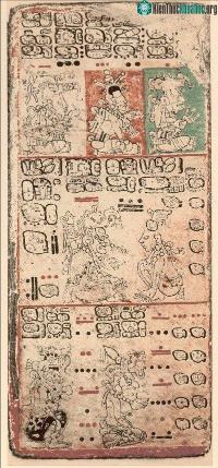 Ảnh Người Maya dự đoán đúng nhật thực trước 8 thế kỷ