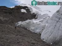 Ảnh Sông băng rút, những dạng sống nhỏ bé xuất hiện
