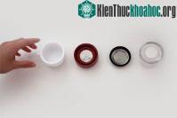 Ảnh Máy pha cà phê nhỏ nhất thế giới “khuấy động” dân văn phòng