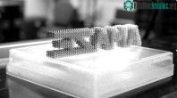 Ảnh In 3D kim loại trên không gian