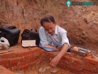 Ảnh Lại phát hiện mộ cổ tại Ciputra