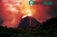 Ảnh Núi lửa cổ đại phun trào gây ra thảm họa tuyệt chủng toàn cầu