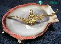 Ảnh Phát hiện tăm xỉa răng bằng vàng cổ