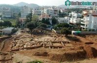 Ảnh Khai quật khu chợ cổ tại Athens